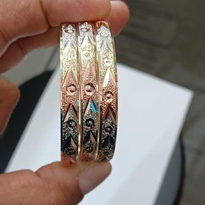 Gold Plated Brazilian Gold Bangle